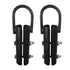 Vehcarc Climbing Rope Clamp, 2.0” Rope Attachment Hook for Garage Home Gym Workout Fitness Strength Training