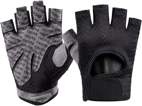CaySep Workout Gloves for Women Men Non-Slip Breathable Gym Gloves for Weightlifting Cycling