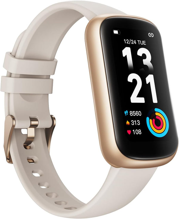 Fitness Tracker Watch with Heart Rate Monitor, Smart Watch for Women Men, 3ATM Waterproof, Sleep Monitor, Calorie