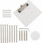 GXYWADY Golf Cart Steering Wheel Scorecard Holder with Pencil Holder Replacement for EZGO Club Car Yamaha