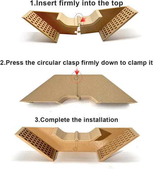 Hermit Crab Underground Tunnel Cave - Hermit Crab Climbing Tank Accessories Hide, Hermit Crab Climbing Toys, Hermit