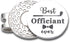 Wedding Officiant Golf Gifts – Funny Golf Ball Marker Hat Clip for Bride Groom Thank You Gifts