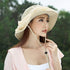 Mosquito Head Net Hat - Safari Sun Hat with Veil Mesh Protection from Insects