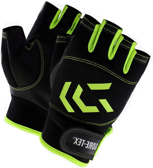 Fishing Gloves, UV Protection Fingerless Gloves for Men and Women for Fishing, Rafting, Cycling, Running