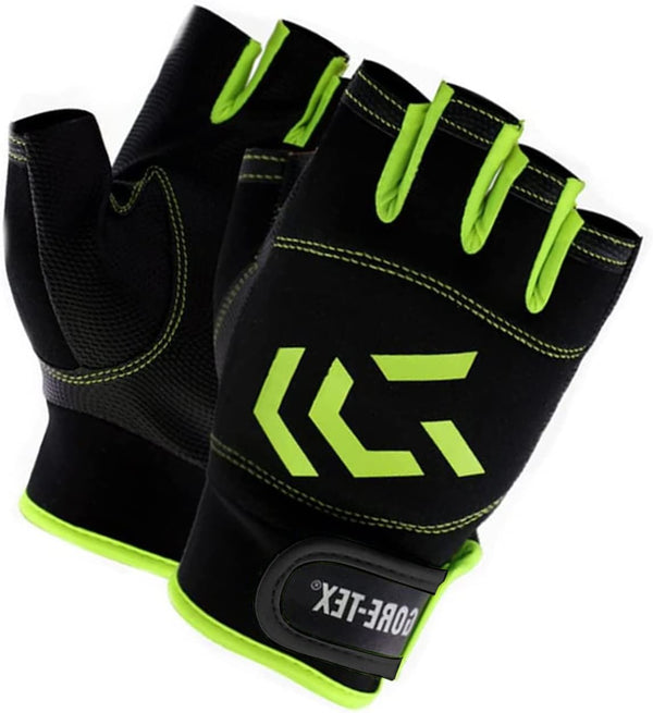 Fishing Gloves, UV Protection Fingerless Gloves for Men and Women for Fishing, Rafting, Cycling, Running