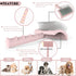 Slicker Brush for Dogs, Super Denser Soft Long Pin Slicker Dog Brush for Thick and Long Fur, 25mm (1'') Doodle Brush