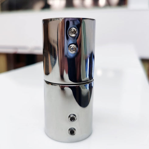 RedSnake Stainless Steel Marine Grade Boat Railing Pipe Connector, Folding Swivel Coupling Tube Fitting