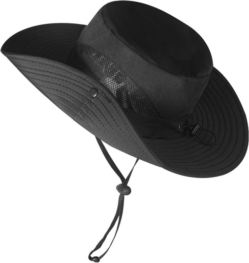 ZOORON Sun Hats for Men Women, Wide Brim UV Protection Boonie Hats