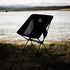AVIVA Sports 3-in-1 Backpacking 3 lbs Camping Chair, Trekking Poles & Mounted Flashlight All-in-One Kit Small & Weighs