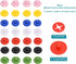 Voiluk 28pcs Running Bib Clips,Race bib Clips, Race Number Buckle Fixing System,Race bib Holder for Marathon, Track