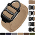 TECEUM Tactical Belt – Coyote B4 S, Heavy-Duty Military Work Hiking Rigger Utility EDC Men’s Belts with Quick-Release