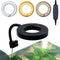 Upgraded Clip On LED Light for Fish Tank, Small USB Light with Dimmer for 1 to 5 Gallon Tanks