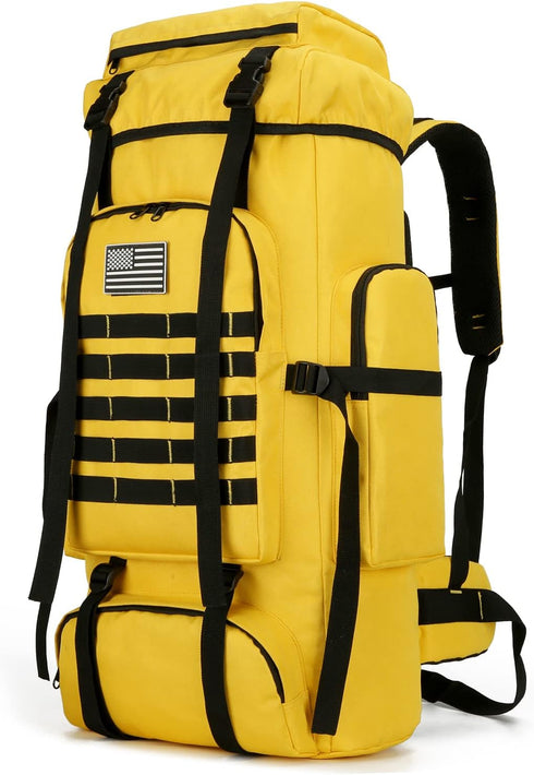 Hiking Backpack for Men, 70L/100L Camping Military Rucksack Molle 3 Days Assault Pack for Climbing
