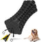 VANFINE Tough Squeaky Dog Toys for Aggressive Chewers, Durable Chew Toys for Large Breed, Non-Toxic Natural Rubber Beef