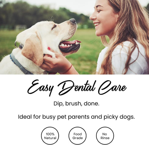 Isabellas Clearly Teeth & Gums for Dogs | Natural Tooth Cleaning Powder | No-Rinse Dog Toothpaste Alternative
