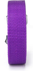 Strong Durable Nylon Dog Training Leash, 1 Inch Wide, 6 ft 10ft 15ft Long for Small Medium Dogs - Purple, 15 Feet