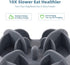 Jaoul Slow Feeder Dog Bowls Large Breed Insert, X-Large 7 Inch Cuttable Insert with 32 Suction Cups for Medium Large