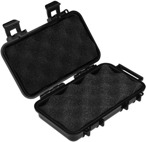 Tbest Heavy Duty Organizer Box, Outdoor Waterproof Shockproof Airtight Storage Container for Fishing and Hiking (Black)