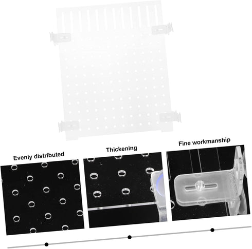 Fish Tank Board: 10 Gallon Divider, 20 Gallon Separator, Flapper Accessories, Acrylic Aquarium Net