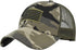 YOLAI Camouflage Print Baseball Caps Mesh Breathable Trucker Sun Hats Sunscreen Adjustable Visors
