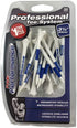 Pride PTS Plastic Golf Tees, 30 Count, 3 1/4 Inch, Striped for Height Consistency