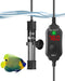 AquaMiracle 25W Adjustable Submersible Aquarium Heater with LED Digital Display, for 3-5 Gallon Tanks