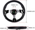 RASTP Golf Cart Steering Wheel 12.6”/320mm for Club Car DS, Club Car Precedent, EZGO, Yamaha Golf Carts, Black