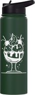 Funny Ice Cream Maker Shirts and Presents Ice Cream Sketch Sundaes Sorbet Stainless Steel Insulated Water Bottle