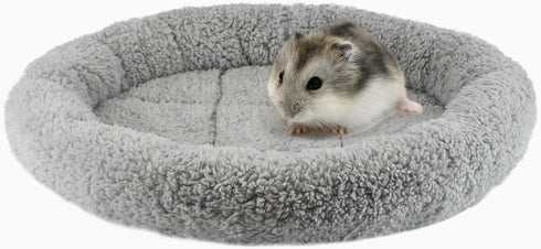 PETLESO Cat Bed for Indoor Cats, Round Bed for Curl Sleep, Basic Pet Mat, Washable for Small Puppy Cats, Small