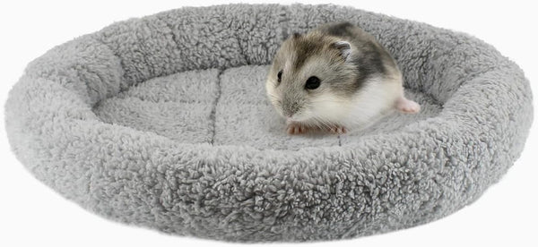 PETLESO Cat Bed for Indoor Cats, Round Bed for Curl Sleep, Basic Pet Mat, Washable for Small Puppy Cats, Small