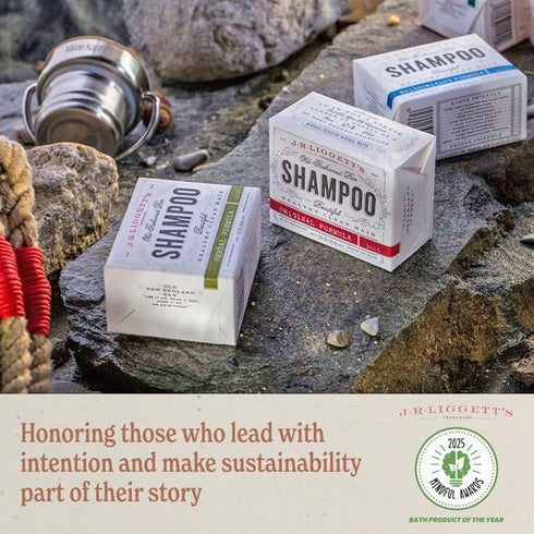 100% 3.5 oz J.R.LIGGETT'S Natural Horse Shampoo Bar - Non-GMO, Detergent-Free Formula Gently Deep Cleans and Supports