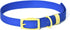 Wags & Wiggles Waterproof PVS Collar Navy- Small | Small Blue and Yellow Dog Collar for Pool or Lake, Waterproof | PVC Durable Dog Collar for Pool Party