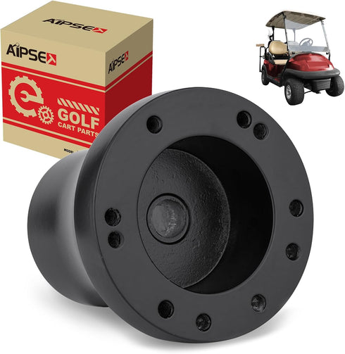 Golf Cart Steering Wheel Adapter for Club Car Precedent, Works on 5-6 Holes Steering Wheel, Aluminum Alloy
