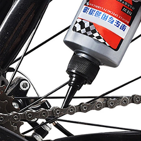 Stebcece 125ML Mountain Road Bike Dry Lube Chain Oil Waterproof Bicycles Chain Lube Bike Special Lubricant Cycling