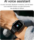 Smart Watch with 1.96" AMOLED HD Screen, Full Health Monitor, Low Power Consumption for Women & Men, Orange