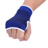 1P Elastic Wrist Support Brace for Sports - Blue, Size