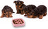 2 PACK Pink Silicone Slow Feeder Dog Bowls for Small Breeds, Prevents Overeating for Dogs & Cats