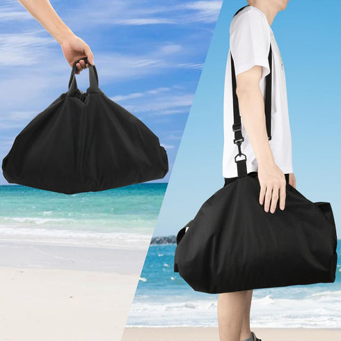Cosmos Swimming, Wetsuit Changing Mat Beach Wetsuit Storage Bag Surfer Wet Bag Foldable Waterproof Dry Bag with Handle