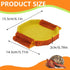 TELADESHX 6.1 5.71 0.79 inches) Hermit Crab Water Tank Hermit Crab Habitat Reptile Food Dish Accessories for Hermit