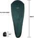 Sleeping Bag Liner in Charcoal, Rectangular/Micro Polyester