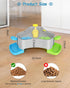 3-in-1 3 Dog Puzzle Toy, Interactive Dog Puzzle Toys Press-Type Dog Treat Dispenser Toy Dog Enrichment Toy No-Slip Slow