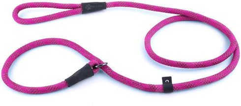 Max and Neo Rope Slip Lead Reflective 5 Foot - We Donate a Leash to Dog Rescue for Every Leash Sold