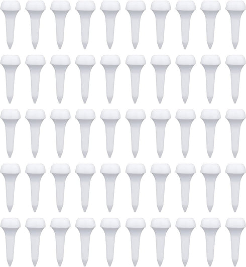 LUTER 50 Pcs Short Golf Tees, Plastic Training Accessories for Irons, Par Threes, Golf Clubs