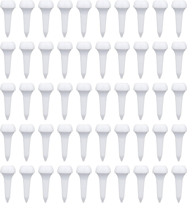 LUTER 50 Pcs Short Golf Tees, Plastic Training Accessories for Irons, Par Threes, Golf Clubs