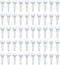 LUTER 50 Pcs Short Golf Tees, Plastic Training Accessories for Irons, Par Threes, Golf Clubs
