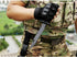 Tactical Rubber Knife M9 M16 - Military Training ABS Plastic Dagger with Scabbard Model Kit for Airsoft