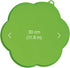 Catit Flower Shape Cat Placemat, Green, 11.8in Diameter