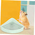 LIOOBO Triangle Rabbit Potty - Nonslip Ceramic Toilet for Small Pets