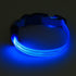 Candofly Light Up Dog Collar, USB Rechargeable Glowing Puppy Collar for Night Walking, X-Small, Blue