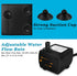 DOMICA Mini Submersible Water Pump (80GPH 4W) with 2.2FT Tube for Aquariums, Fountains